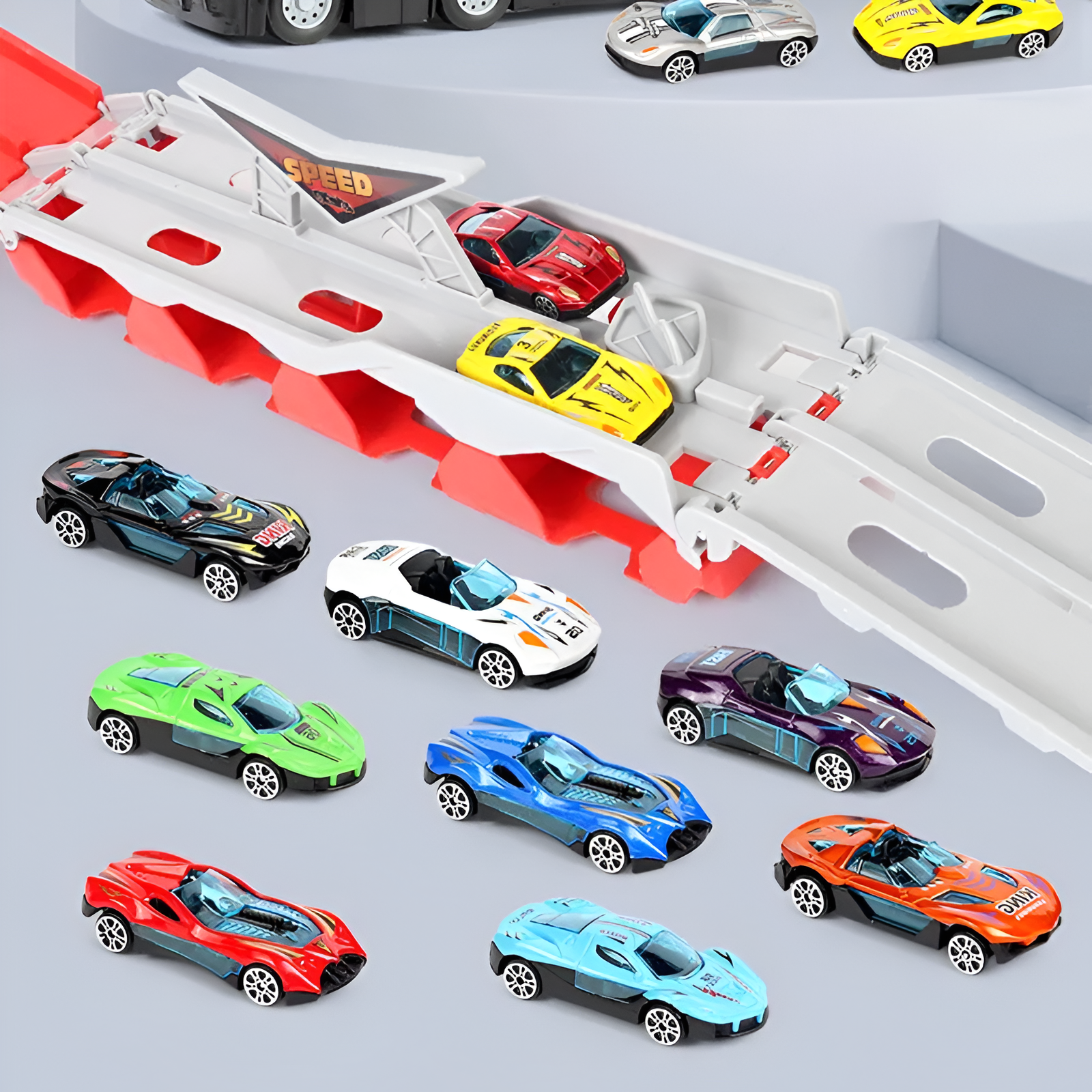 Melzano HaulerTruck - Uitlaat racebaan