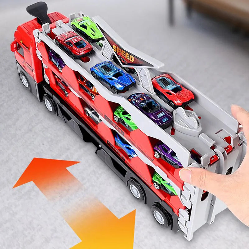 Melzano HaulerTruck - Uitlaat racebaan