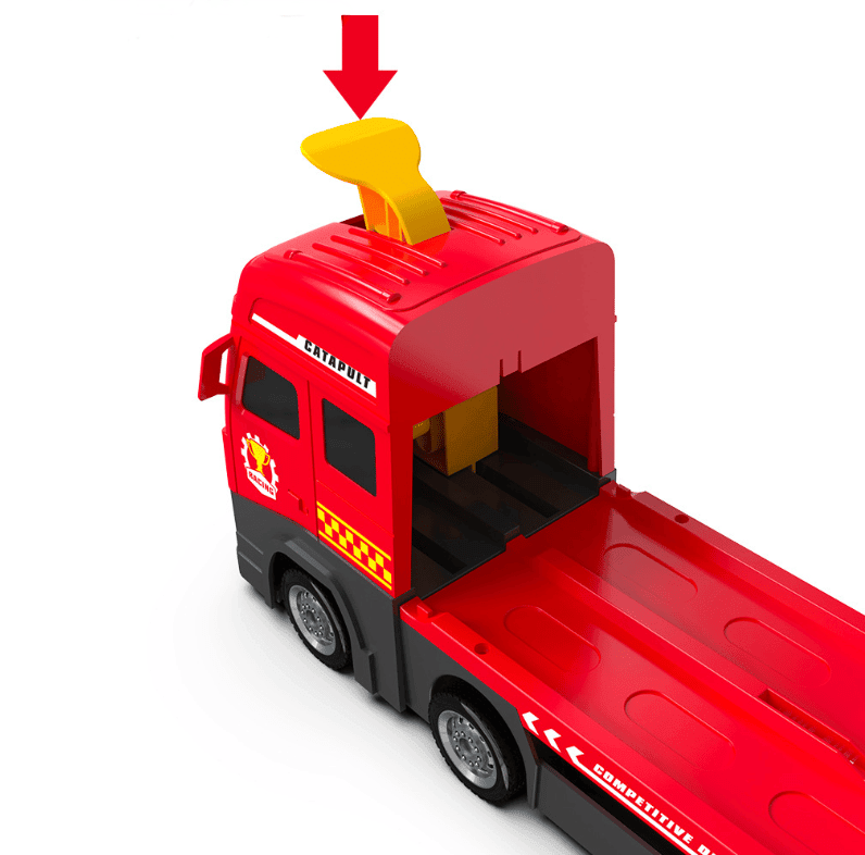 Melzano HaulerTruck - Uitlaat racebaan