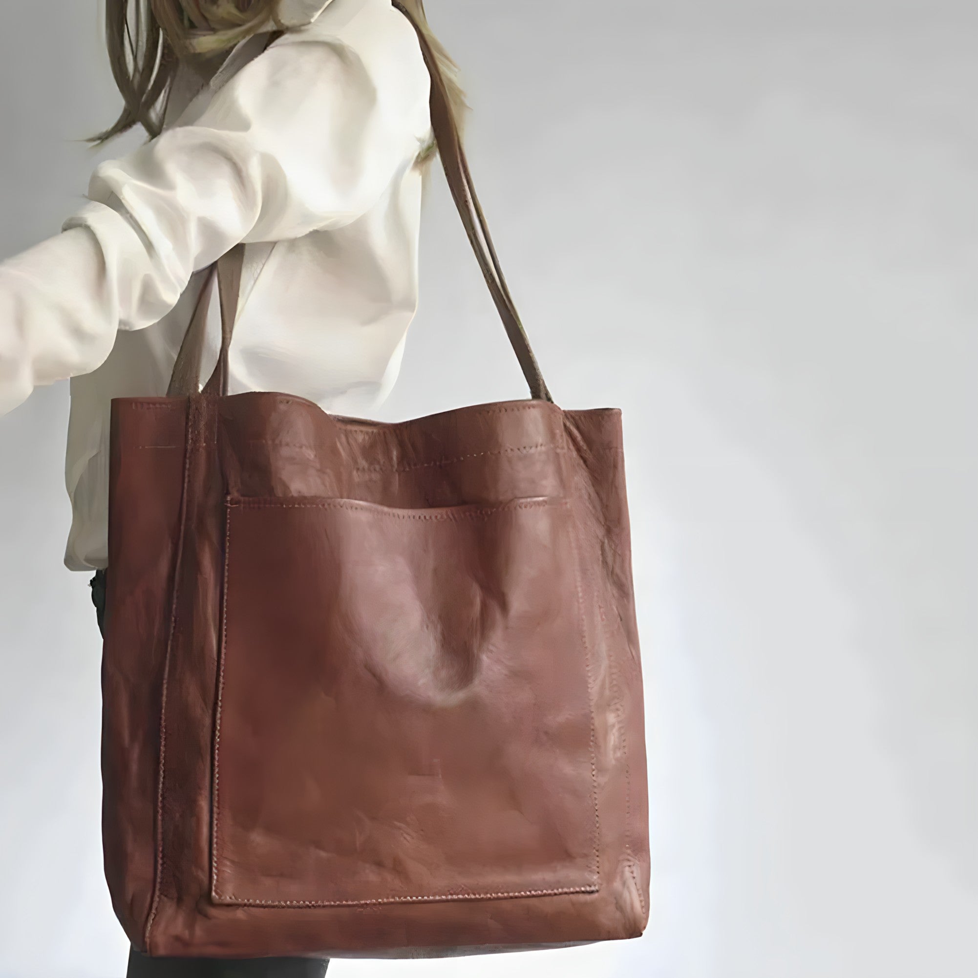 Melzano Francine Vintage Leren Tas