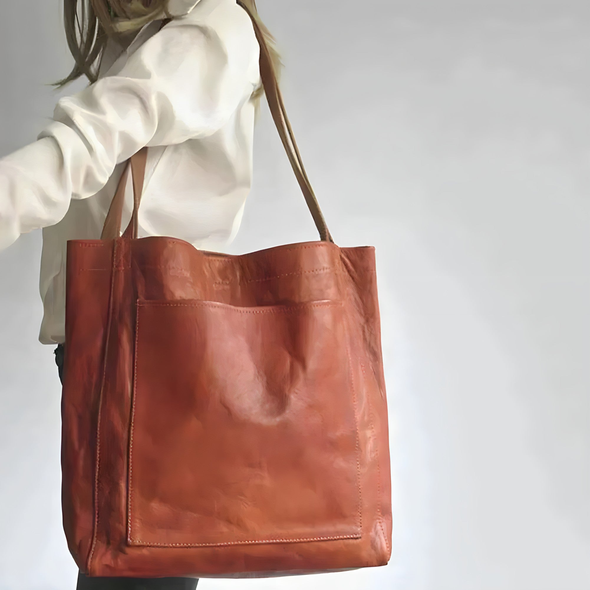 Melzano Francine Vintage Leren Tas