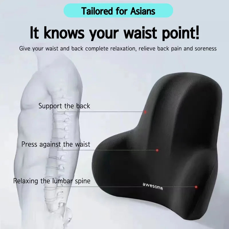 Magisch rugkussen | Ergonomisch zitcomfort voor elke stoel