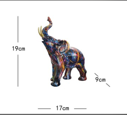 Melzano Olifant Beeldje | Unieke Decoratie