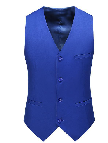 Melzano Zeldony – Traditionele Satijnen Vest met Stropdas en Pochet