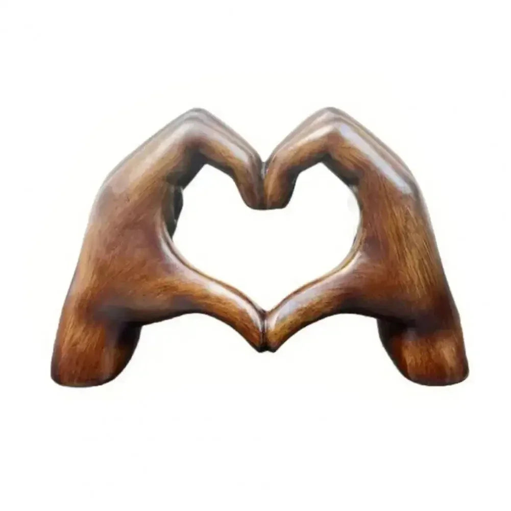 Artevia – Figura WoodenHeart – Decoración de madera hecha a mano