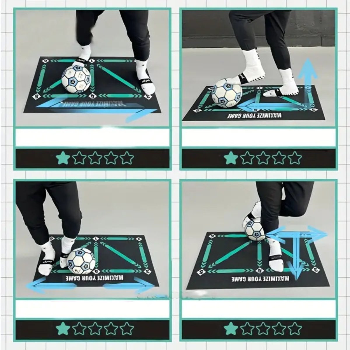 ProKick – MasterTrack Alfombra de Habilitats – Alfombra d'entrenament de futbol per a casa