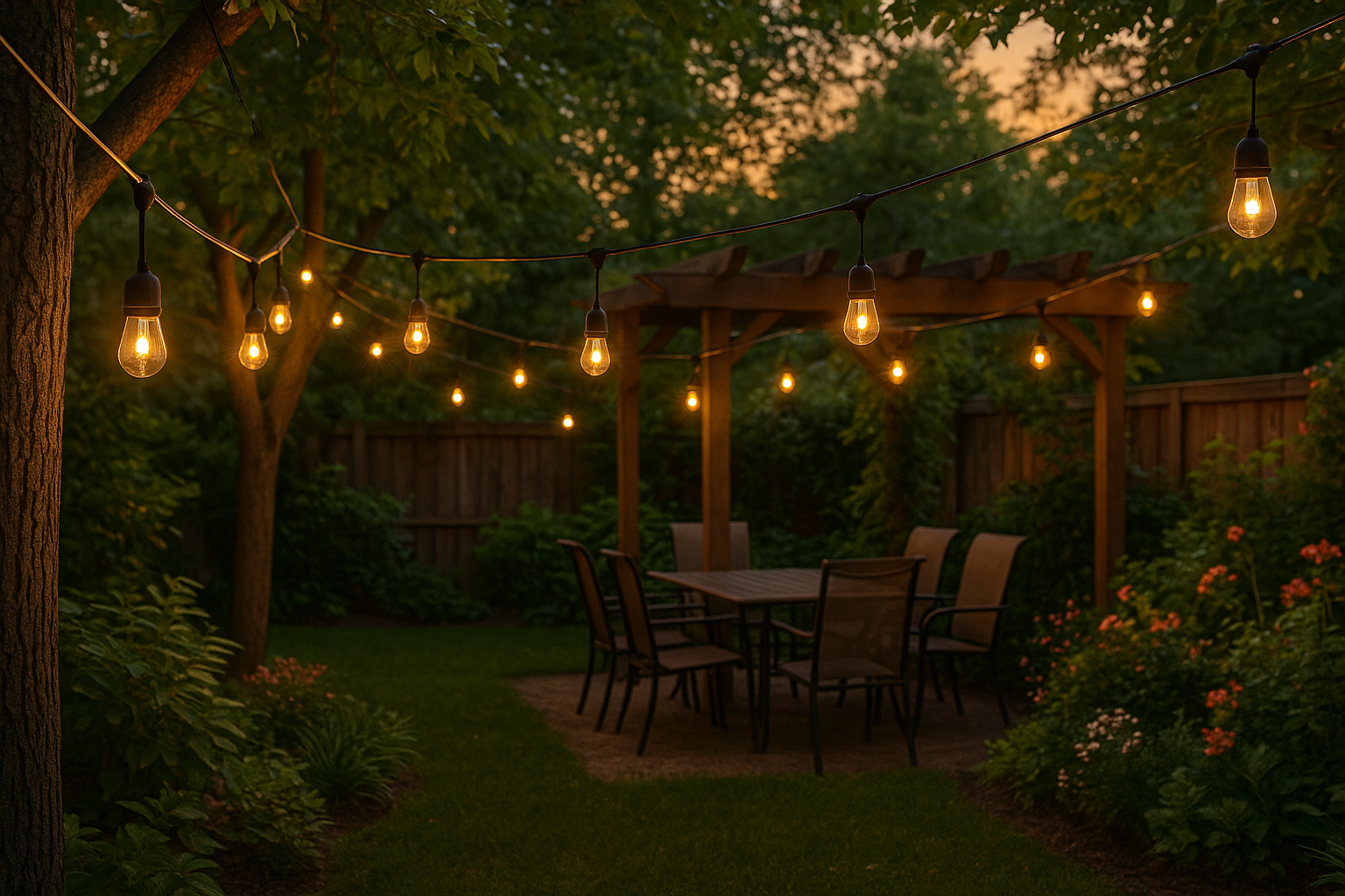 Lumora – Party lighting outdoor 15 LED lamps – 48FT IP65 waterproof