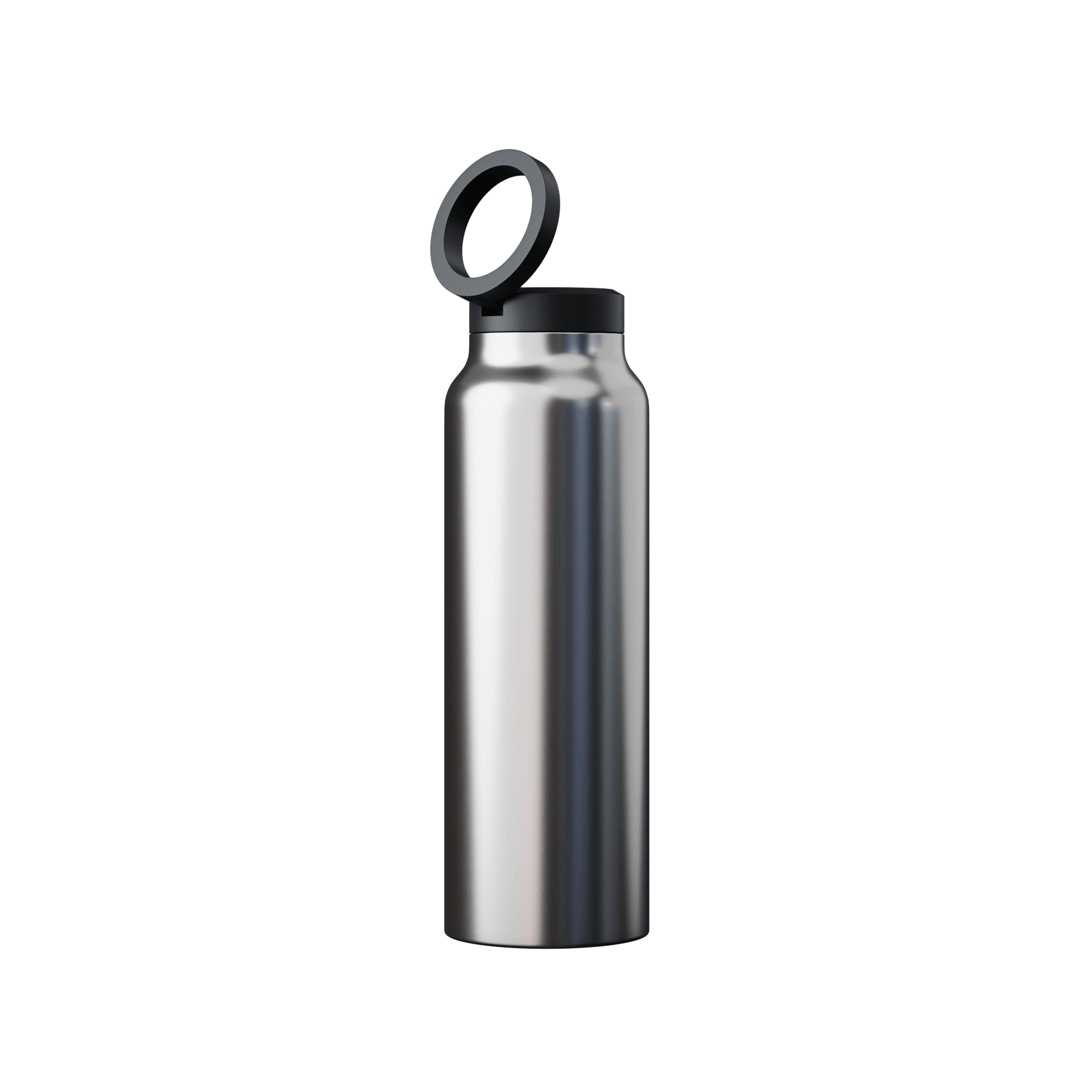 HydroMag Pro – RVS Drinkfles met MagSafe Telefoonhouder