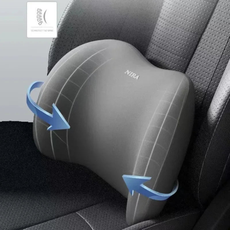 Ergonomische autostoelkussenset | Comfort voor nek & rug