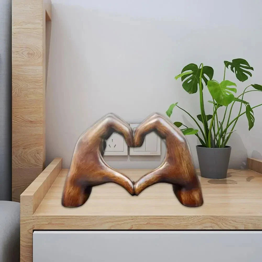 Artevia – Figura WoodenHeart – Decoración de madera hecha a mano