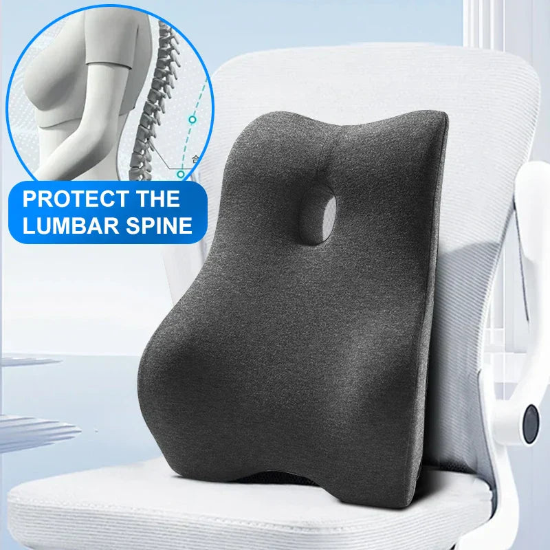 Comfortabel rugleuningkussen | Ergonomische steun voor elke stoel