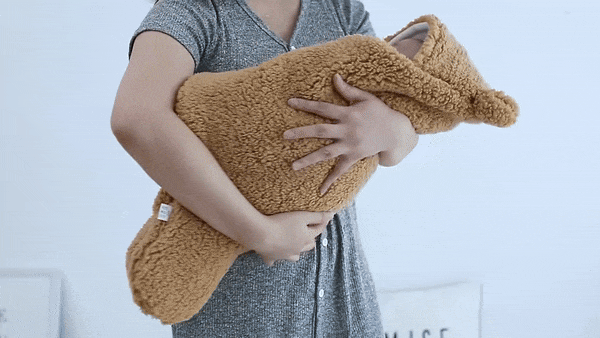 CuddleNest – Manta envolvente cómoda para bebé – Algodón suave y transpirable