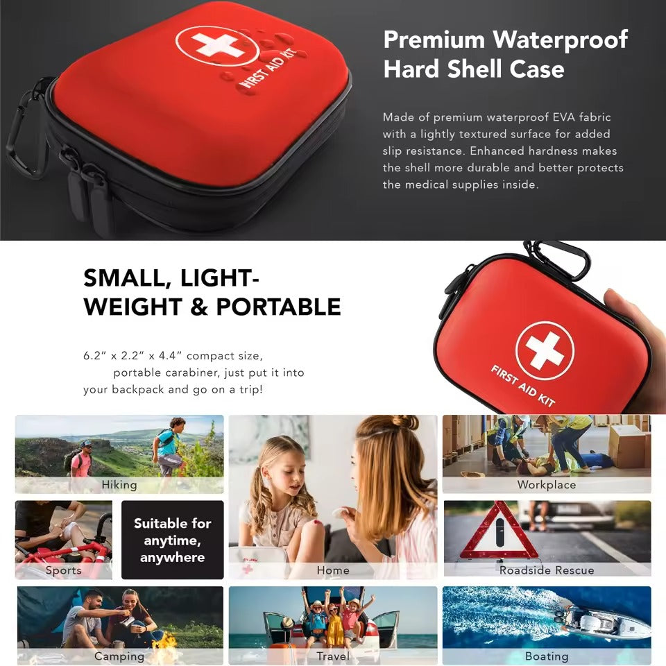 TrailEase – Ehbo tas compact & schokbestendig – voor outdoor & reizen