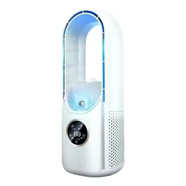 CoolMist 3-in-1 Bladloze Ventilator & Luchtreiniger – Stil & Compact