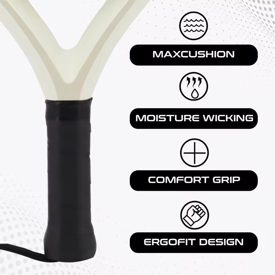 StrikeAce Carbon Padelracket – Licht, Krachtig en Professioneel
