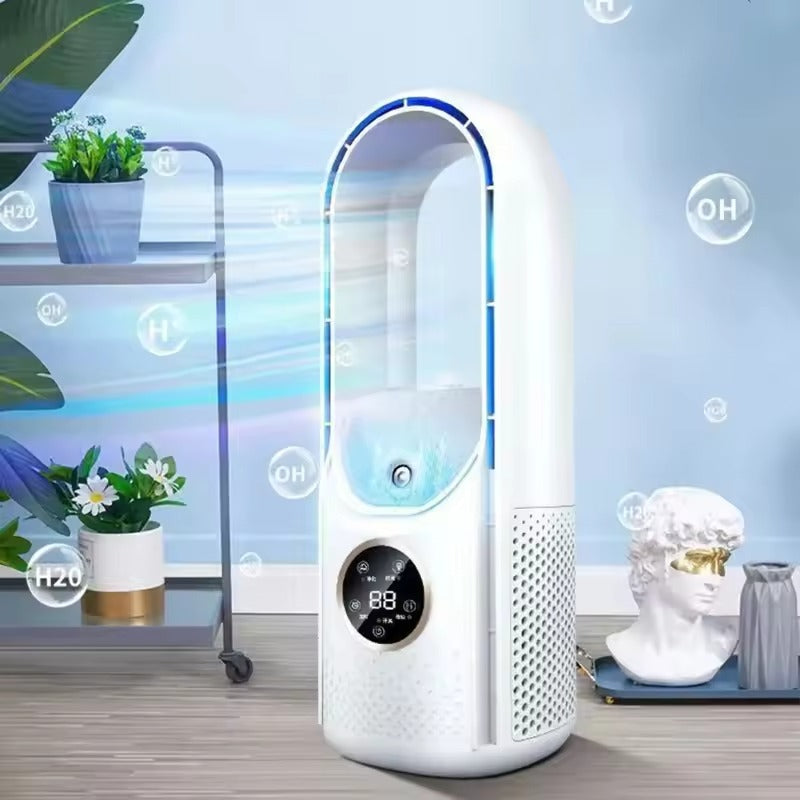 CoolMist 3-in-1 Bladloze Ventilator & Luchtreiniger – Stil & Compact
