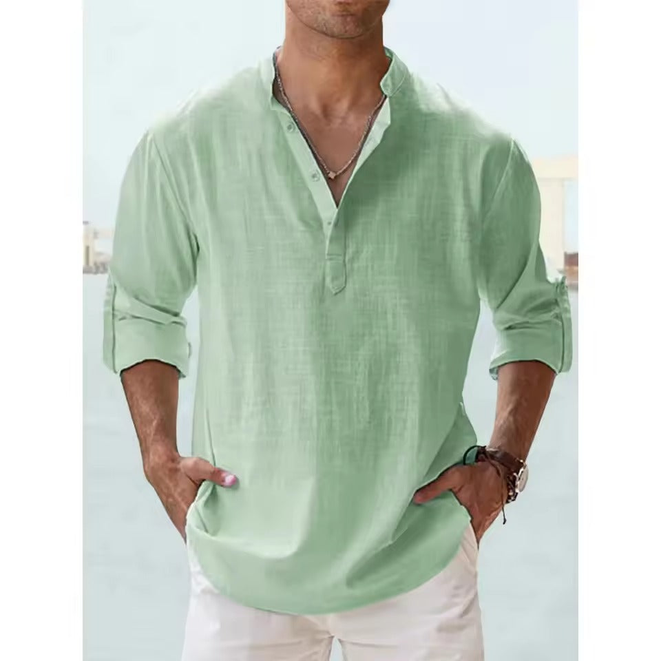Belano – Linnen zomerhemd ademend & stijlvol – heren casual look