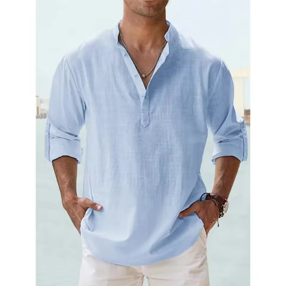 Belano – Linnen zomerhemd ademend & stijlvol – heren casual look