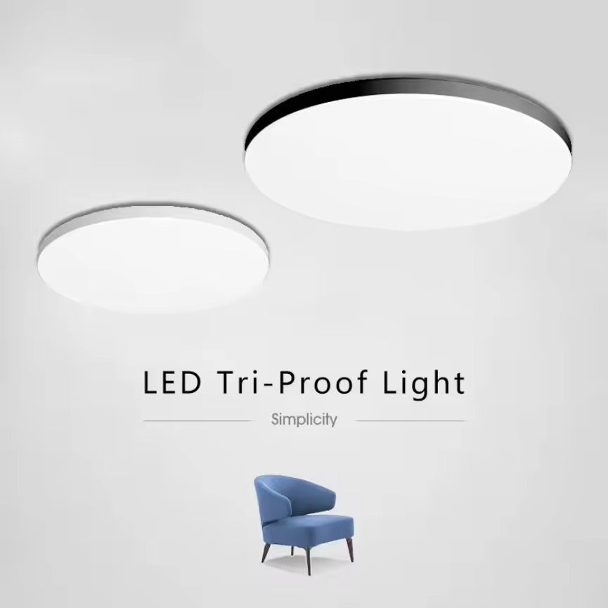 Alpha Lights – LED plafondlamp flush mount 15cm – IP44 waterdicht