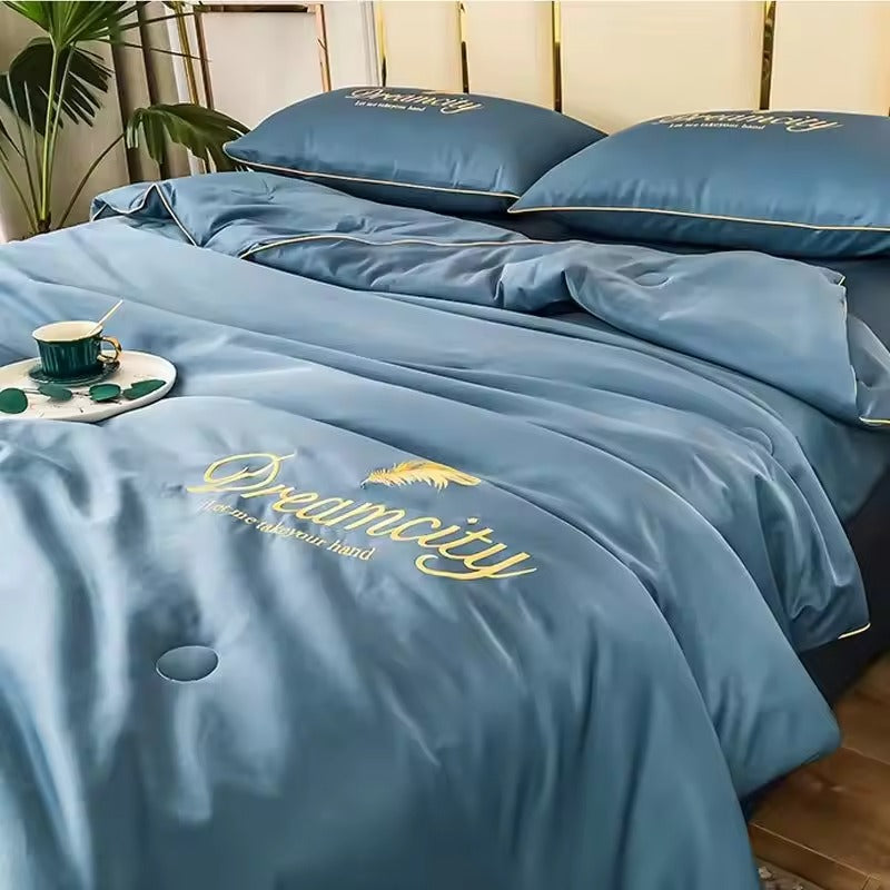 DreamCity Cooling Blanket – Hotel Quality Blanket for Every Season
