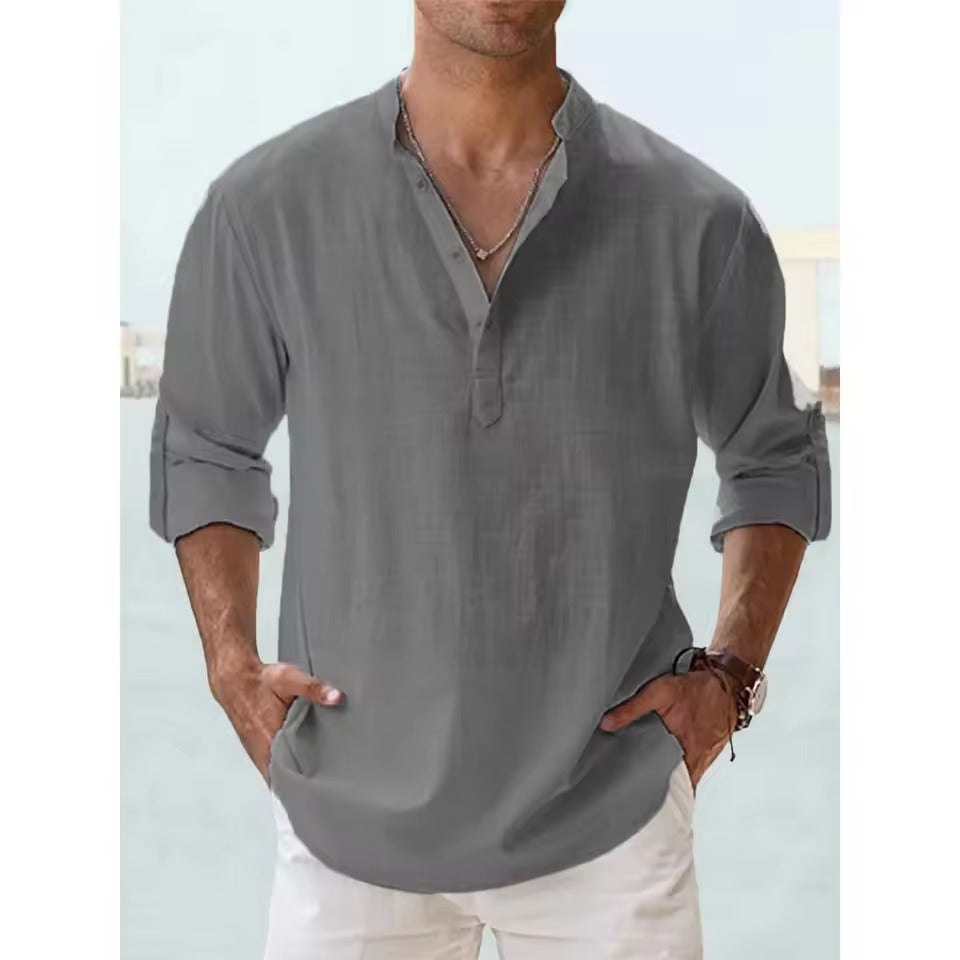 Belano – Linnen zomerhemd ademend & stijlvol – heren casual look