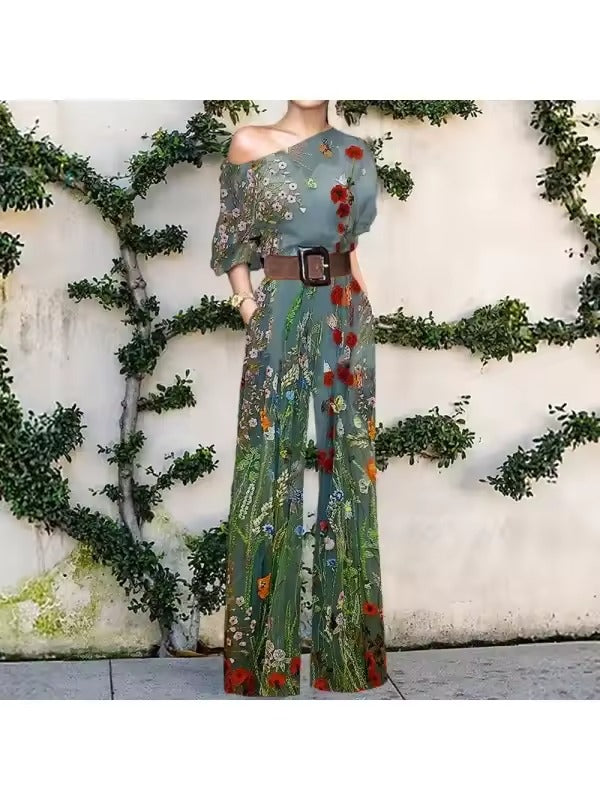 Lunaria – Dames jumpsuit elegant & ademend – lente en dagelijks gebruik