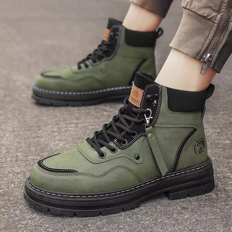 Norvik – Herren Winterstiefel wasserdicht mit Plüschfutter, Größe 48