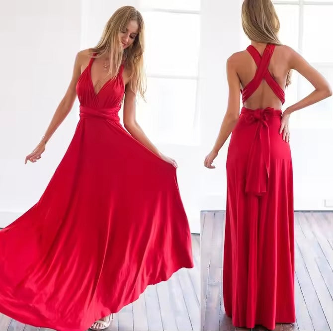 Elavie – Dames wikkeljurk licht & flatterend – zomer en casual stijl