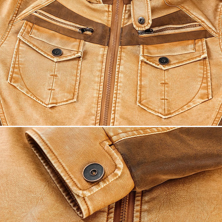 Chaqueta de cuero Ares - edición limitada para un look llamativo
