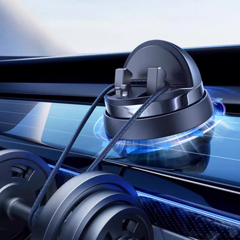 Rotatable Phone Holder Car – 360° Flexible Smartphone Holder with Stable Non-slip Base