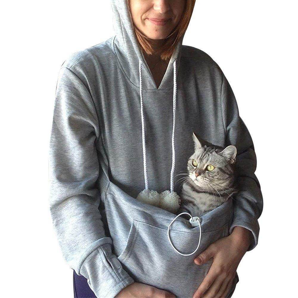 Cat Hoodie – Soft Sweater with Comfortable Belly Pocket for Cozy Relaxation Moments