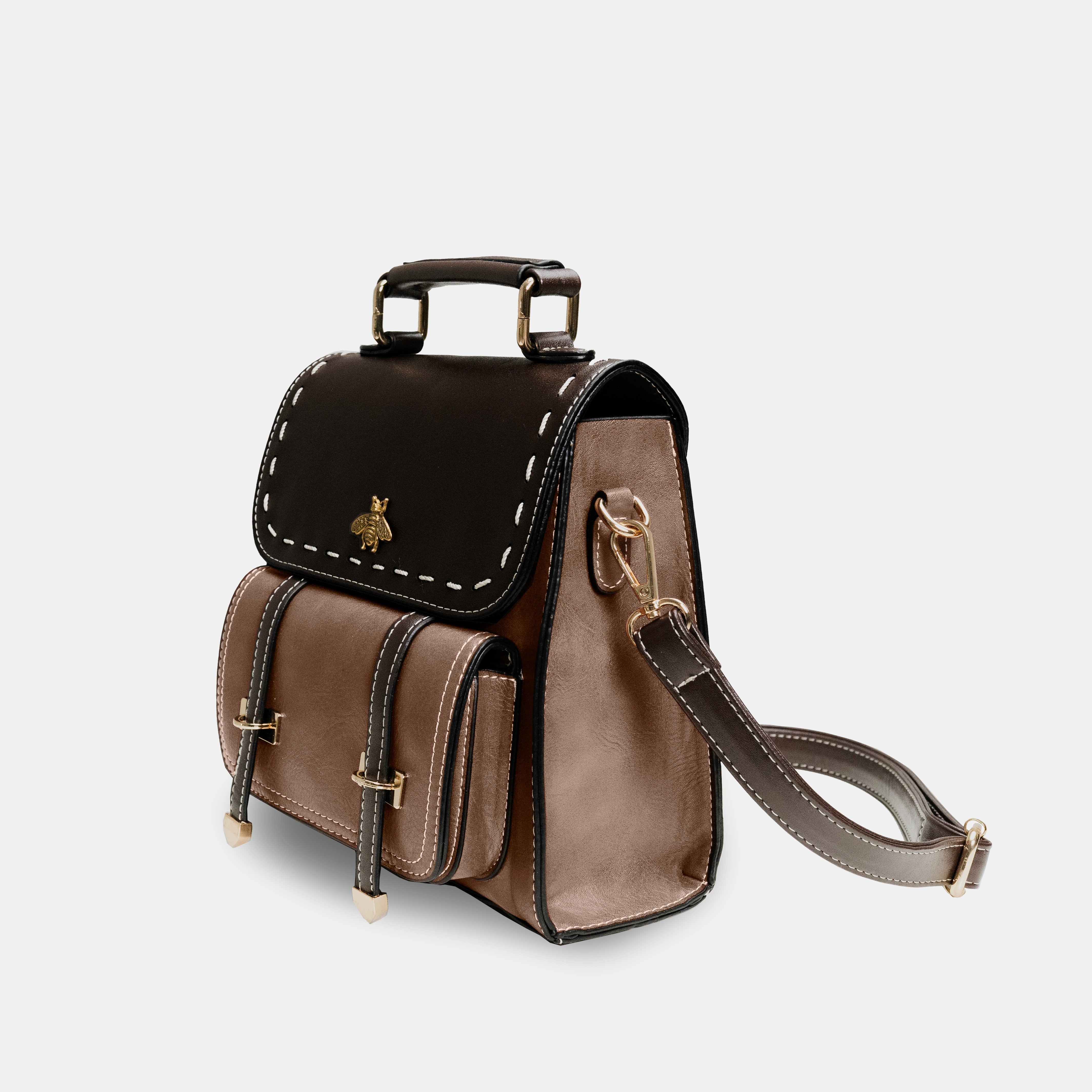 Melzano Bumblebee Leather Backpack