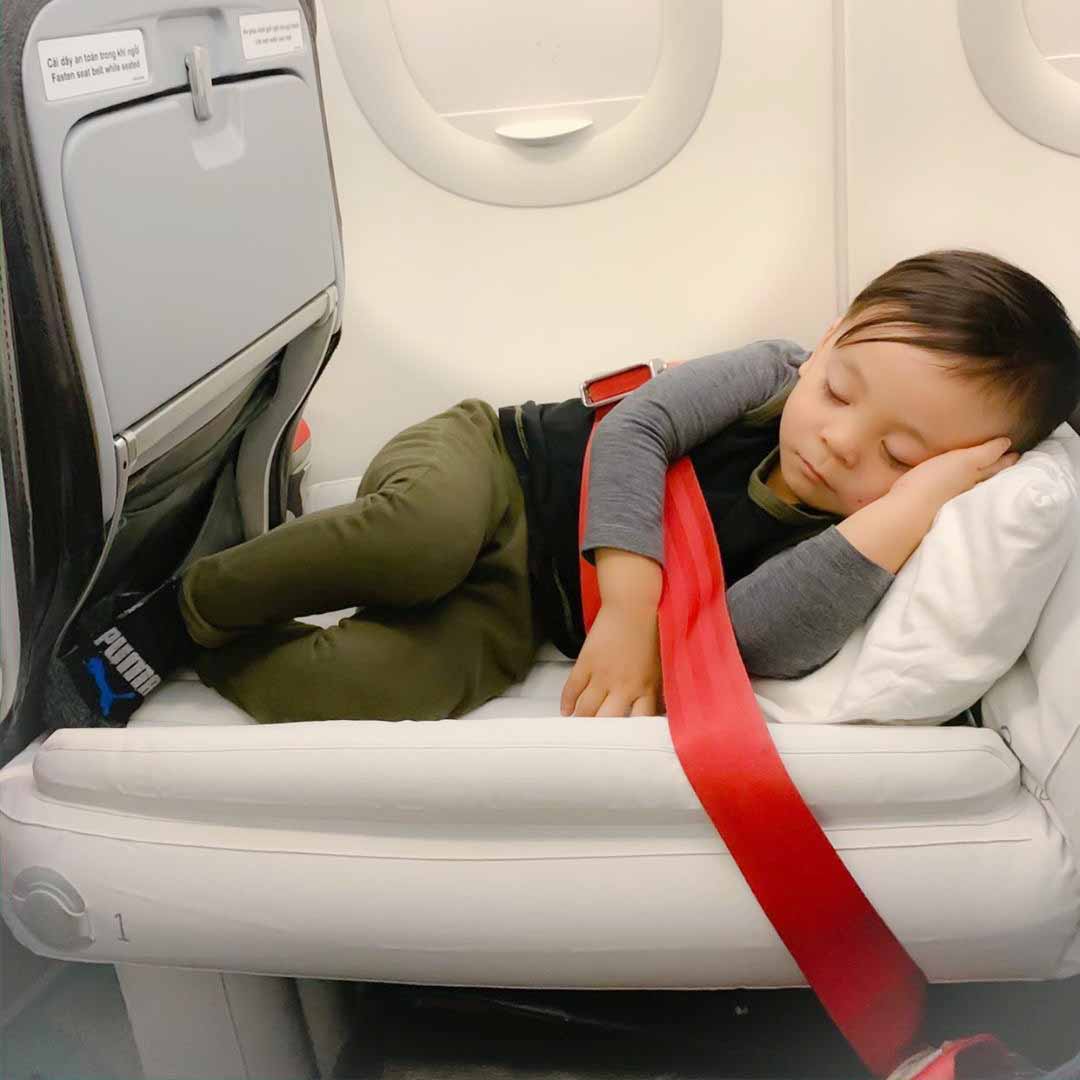 JetNap Kinderluchtbed – Droomzacht Reismatras voor Ultiem Comfort onderweg