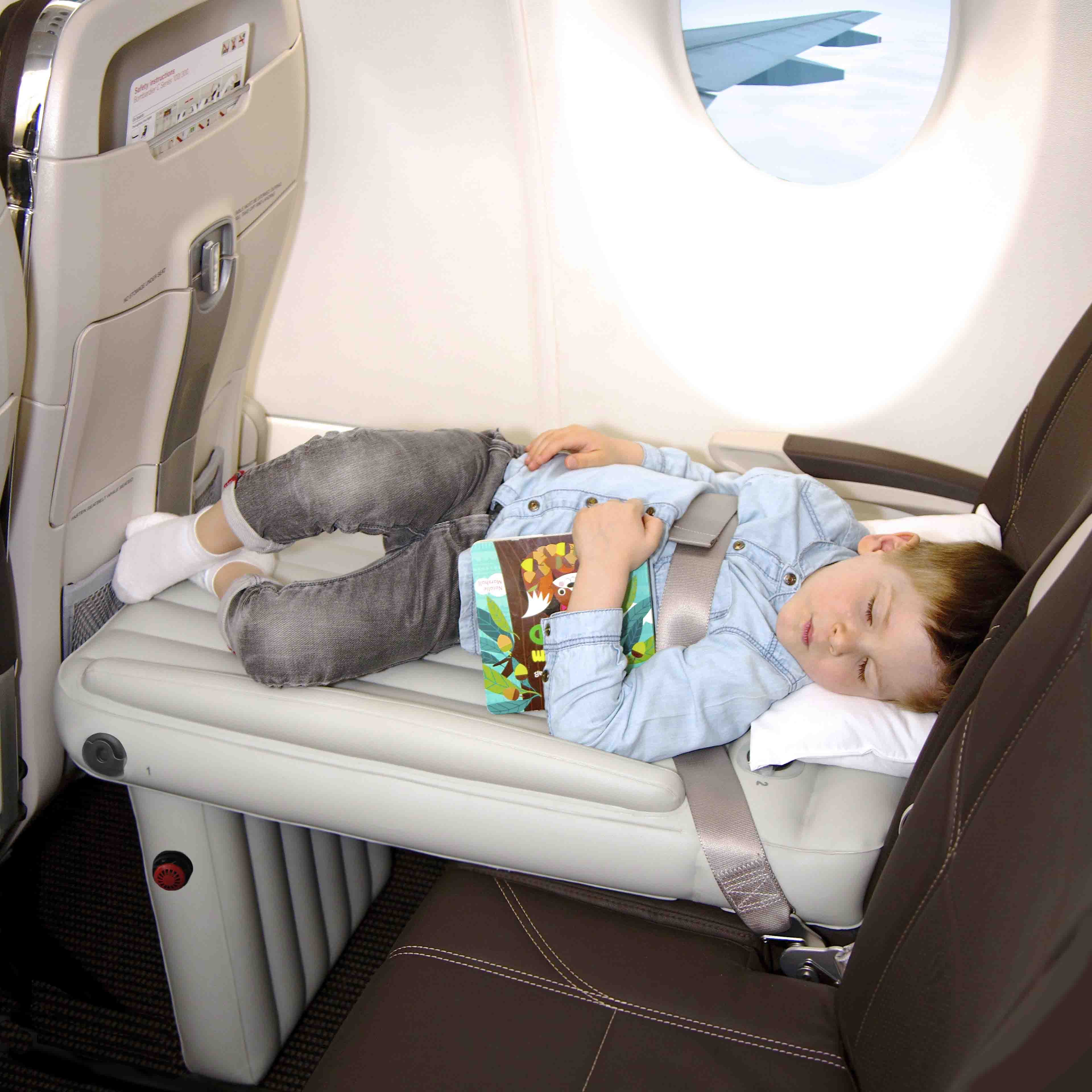 JetNap Kinderluchtbed – Droomzacht Reismatras voor Ultiem Comfort onderweg