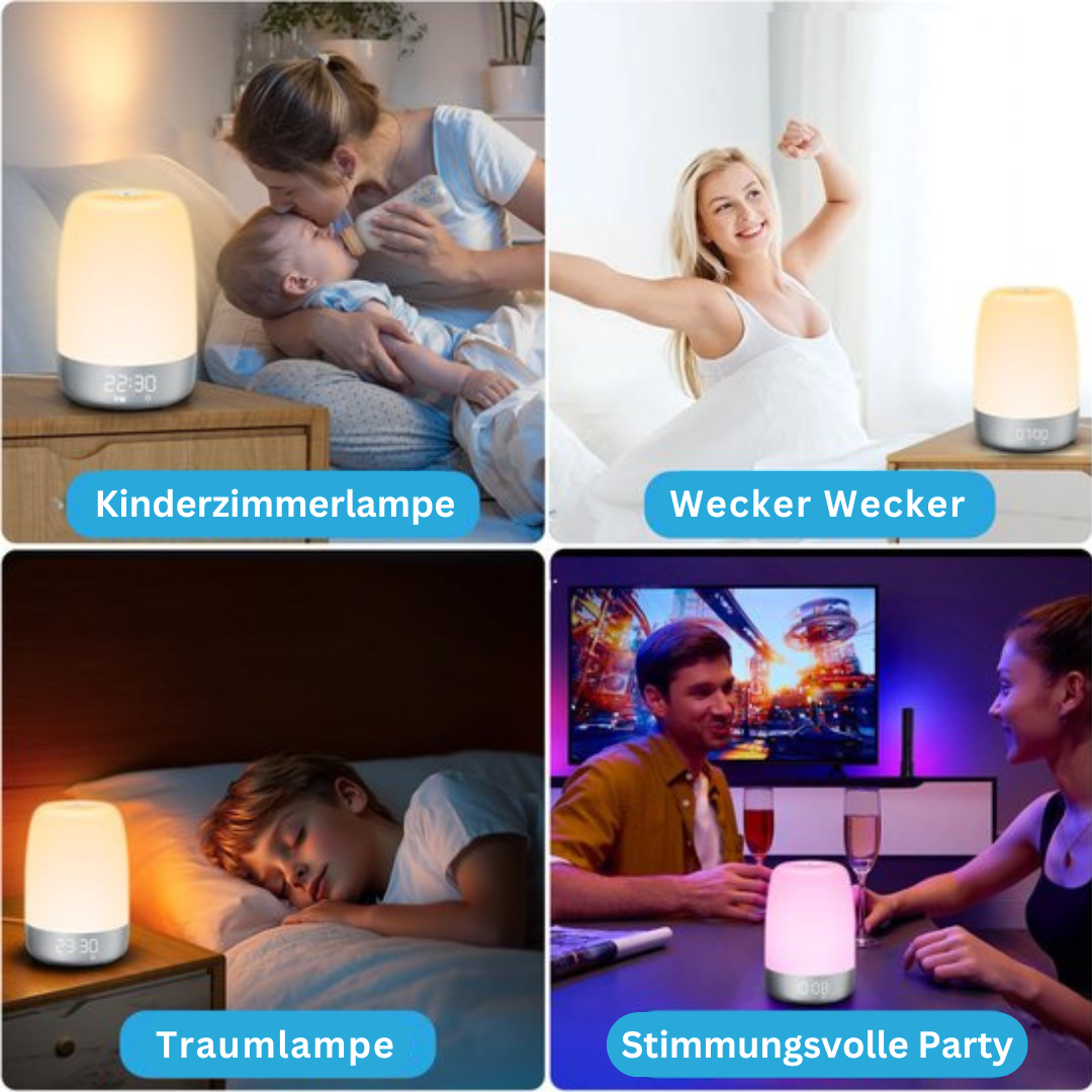 Wake up Light mit Naturklängen Aurora – Zachte en Natuurlijke Wekker voor een Energieke Start van de Dag
