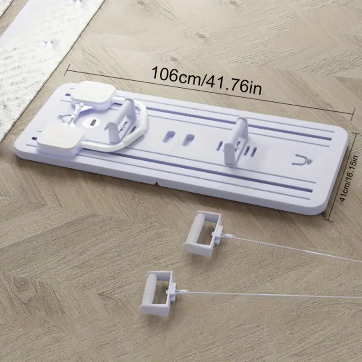 Pilates Reformer Set – Compact Training System with Elastic Resistance Bands for Home Fitness