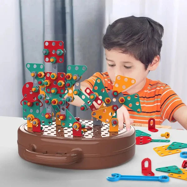WunderWerk Speelgoedkist – Magische Montessori Opbergbox voor Creatieve Kinderdromen