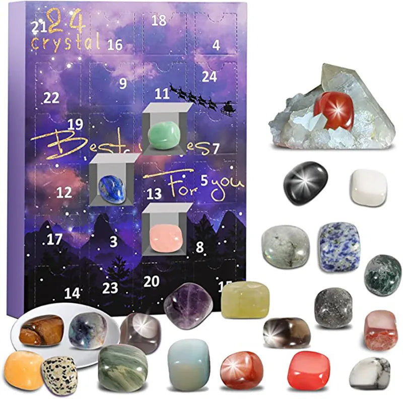 GemSpark Edelsteen Adventskalender – Magische en Leerzame Verrassingen voor Kinderen in de Feestdagen
