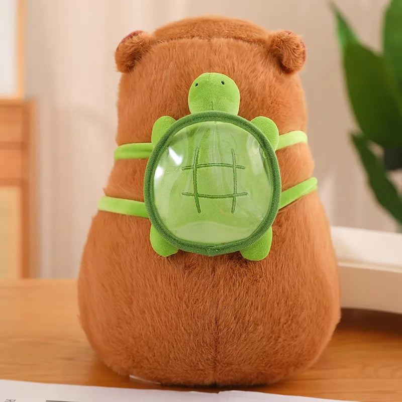Capybara Plush – Soft Plush Toy with Creative Backpack Detail & Comfortable Filling