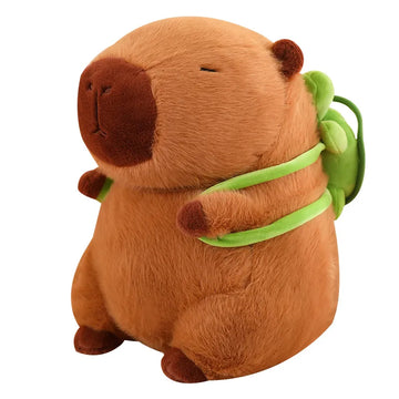 Capybara Plush – Soft Plush Toy with Creative Backpack Detail & Comfortable Filling