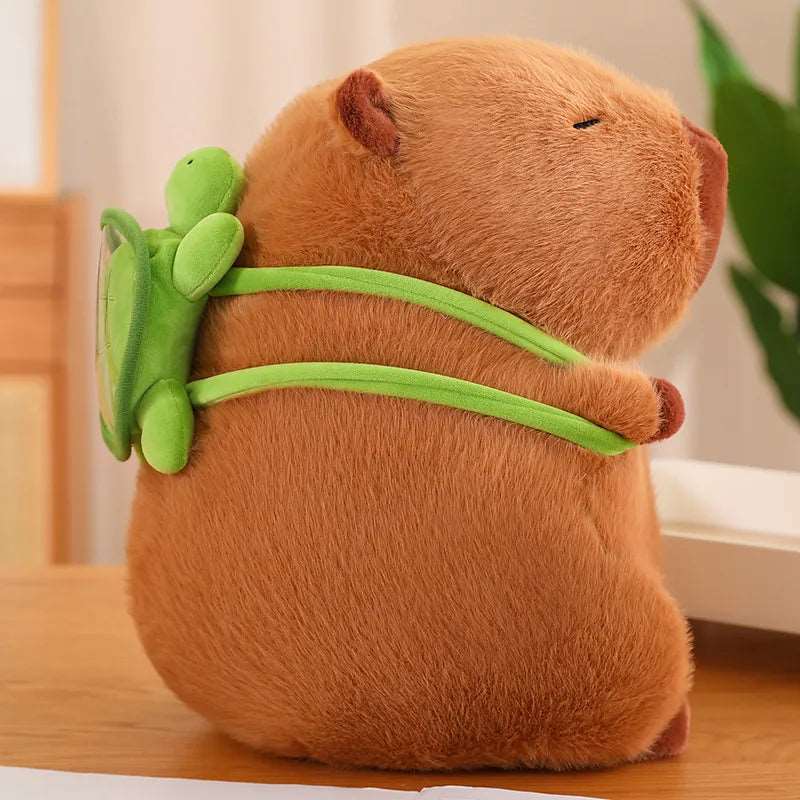 Capybara Plush – Soft Plush Toy with Creative Backpack Detail & Comfortable Filling