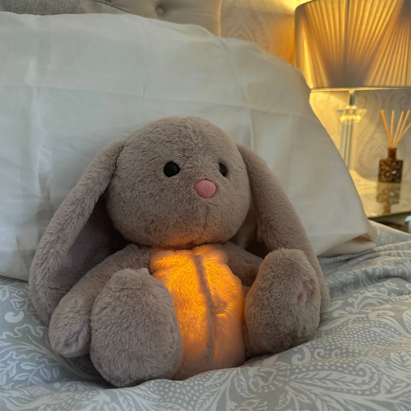 CalmPal knuffeldier met rustgevende geluiden en lichtfunctie