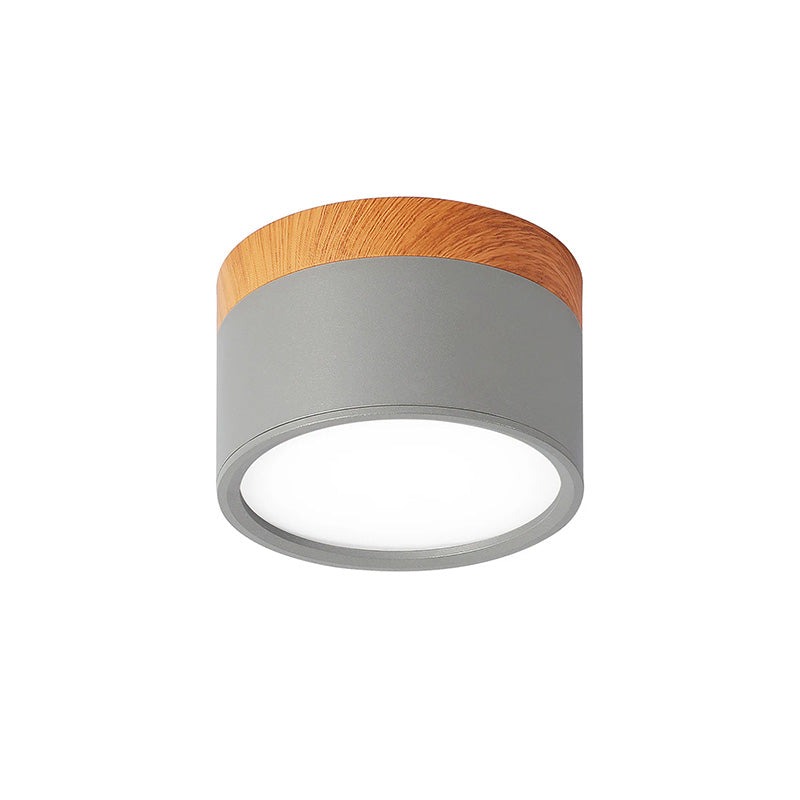 Cylora – Compacte flush plafondlamp – Moderne aluminium LED spot