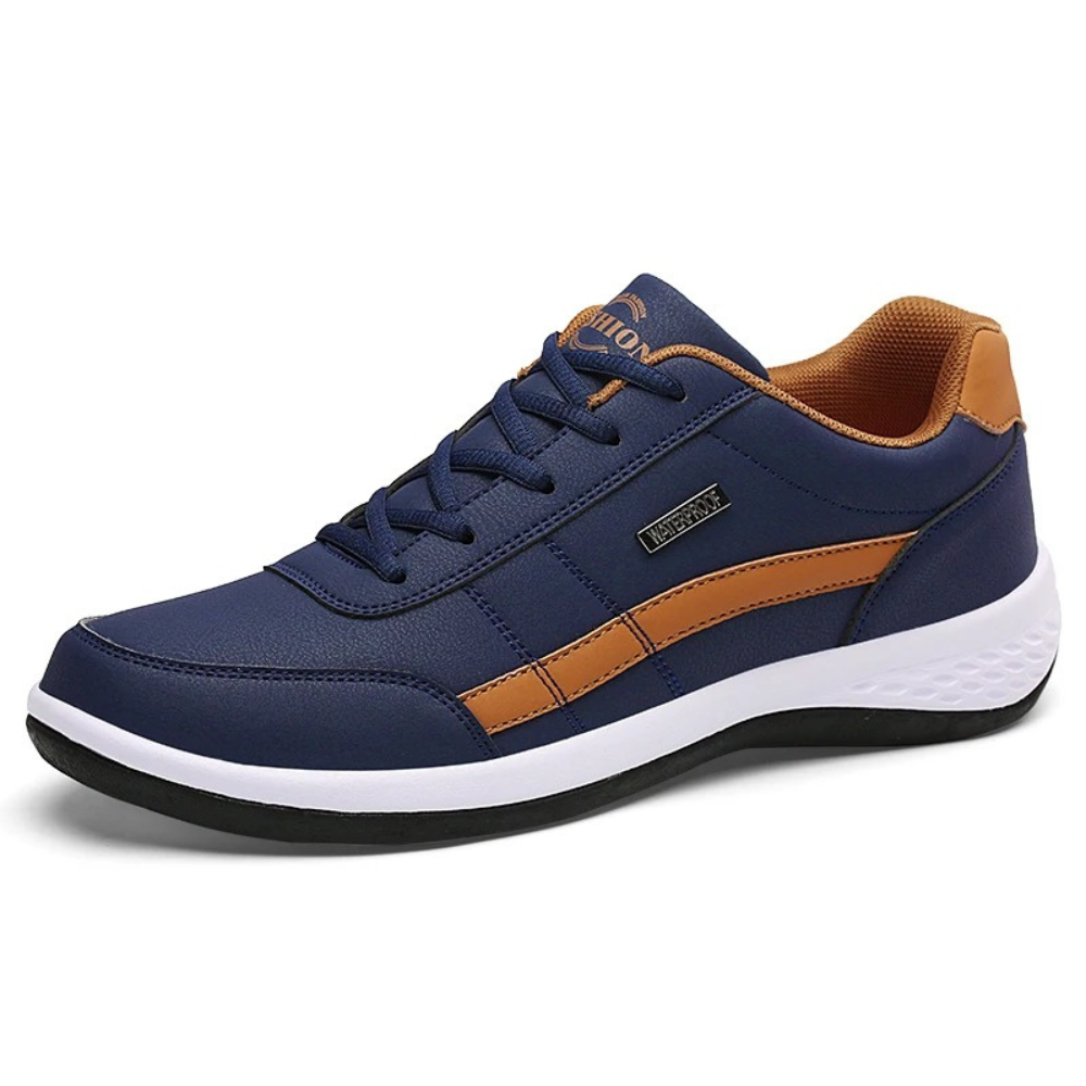Ferano – Herren Leder-Sneaker mit orthopädischer Komfortsohle