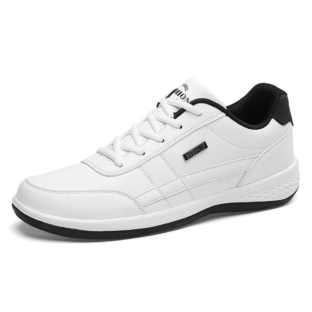 Ferano – Herren Leder-Sneaker mit orthopädischer Komfortsohle