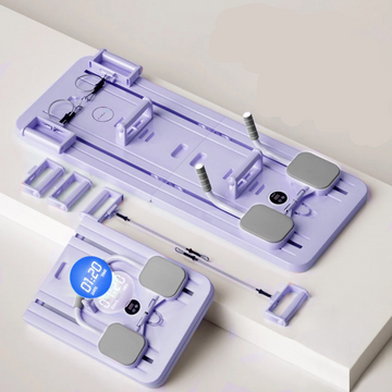 Pilates Reformer Set – Compact Training System with Elastic Resistance Bands for Home Fitness