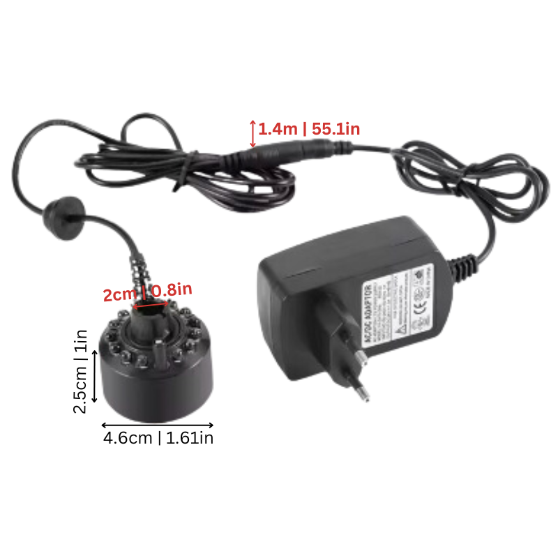Autumn Magic – MysticMist LED Ultrasound Smoke Machine – Halloween Decoration