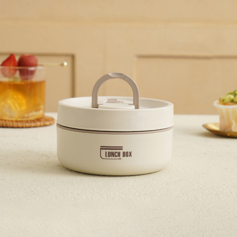 ThermoBox Lunchbox – Slimme Meerschichtige Lunchbox met Isolatie en GRATIS Draagtas voor Warme en Koude Maaltijden Onderweg