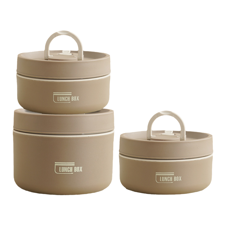 ThermoBox Lunchbox – Slimme Meerschichtige Lunchbox met Isolatie en GRATIS Draagtas voor Warme en Koude Maaltijden Onderweg