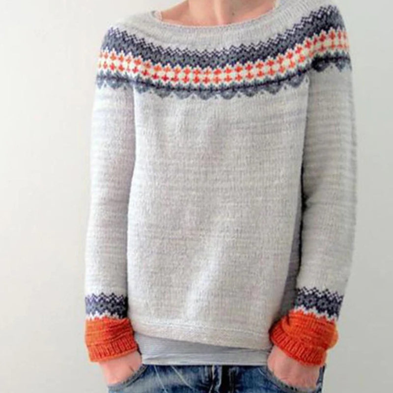 Sara | Comfy Winter Sweater | Luxury Cotton Blend | Warm and Stylish for Every Day